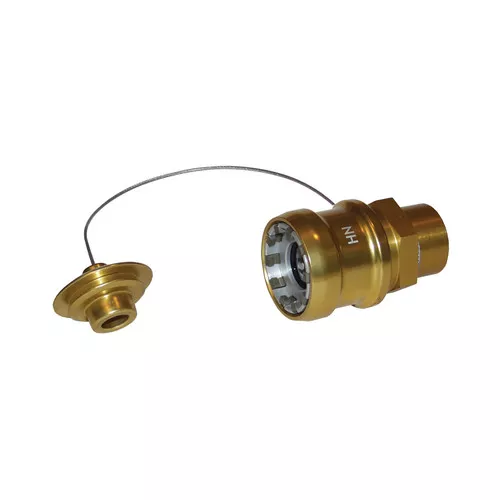 Dixon FloMAX 3/4" NPT Hydraulic Oil Gold Nozzle - 3/4" NPT - Hydraulic Nozzle