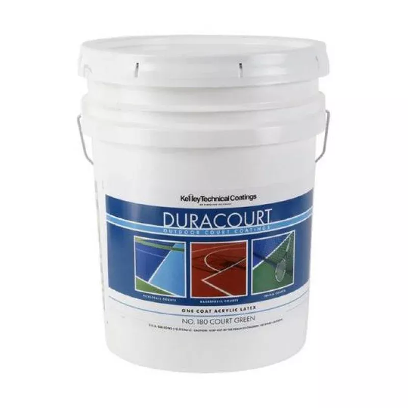 Kelley Technical Coatings – Duracourt Tennis Court Paint Green, 5 gal
