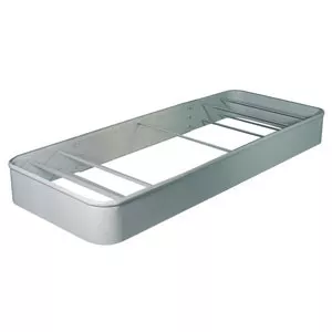 OPW 4 ft. x 9 ft. Straight Island Forms 6 in. Radius Corners