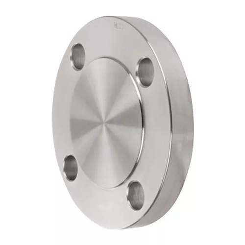 Smith Cooper 150# 304 Stainless Steel 5 in. Blind Raised Face Flange w/ 8 Holes - Fig. S1014BL