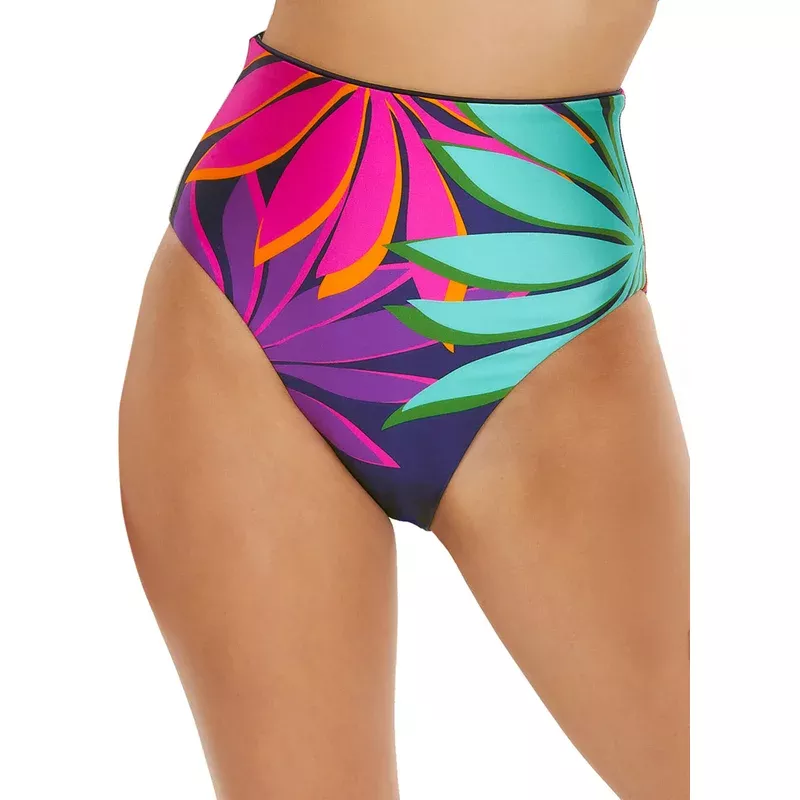 Trina Turk Women’s Wailea Reversible High Waisted Bikini Bottom